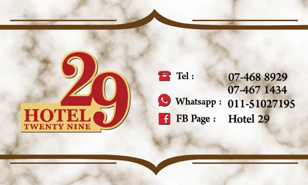 Yong Peng Twenty Nine Hotel المظهر الخارجي الصورة